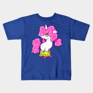 Unicorn in Leg Warmers Kids T-Shirt